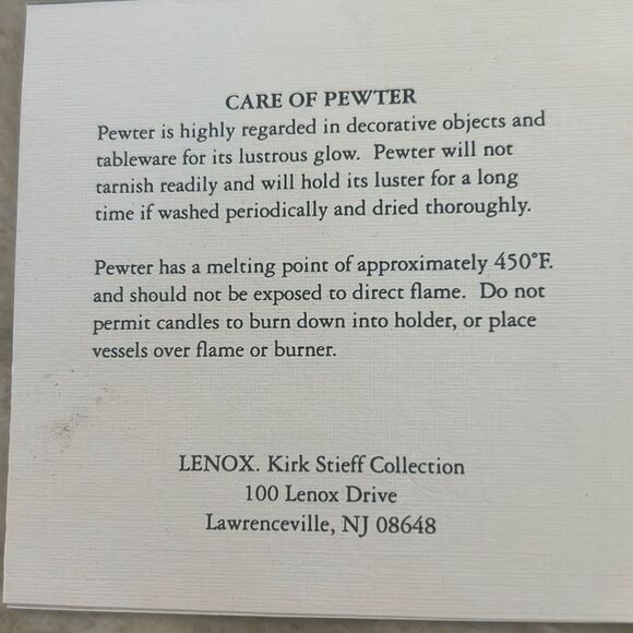 Vintage Steiff Pewter Nativity Set - Picture 4 of 5